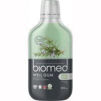 BIOMED WELL GUM Płyn do płukania jamy ustnej wzmacniający dziąsła bezalkoholowy 500 ml