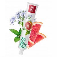 SPLAT SPECIAL STRESS OFF Pasta do zębów tonizująca i przeciwzapalna bez fluoru 75 ml