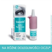 STARAZOLIN Suche i Podrażnione oczy krople 10 ml