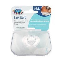 CANPOL BABIES Osłonki na piersi rozmiar M/L silikonowe 18/603, 2szt.