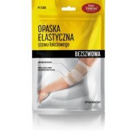 PANI TERESA Opaska elastyczna stawu łokciowego bezszwowa czarna Rozmiar M