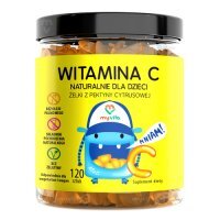 MyVita Witamina C Naturalne żelki dla dzieci, 120 szt.