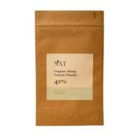 Nat Organic Hemp Protein Powder Organiczne białko konopne w proszku (bezglutenowe) 40%, 500 g