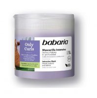 BABARIA Maseczka do włosów kręconych i falowanych z pistacją i mlekiem kokosowym 400 ml