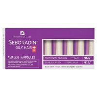 SEBORADIN OILY HAIR Włosy przetłuszczające się skłonne do wypadania 14 ampułek po 5,5 ml