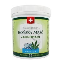 SWISSMEDICUS Końska Maść z Konopiami CHŁODZĄCA 500 ml