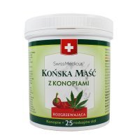 SWISSMEDICUS Końska Maść z Konopiami ROZGRZEWAJĄCA 500 ml
