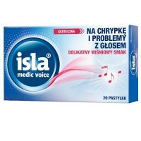 ISLA MEDIC VOICE 20 pastylek do ssania