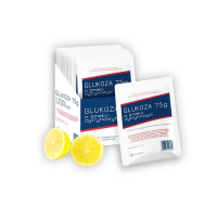 GLUKOZA proszek 75 g o smaku cytrynowym DIATHER
