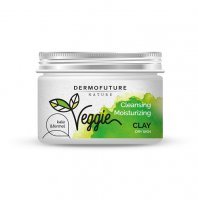 DERMOFUTURE VEGGIE Glinka oczyszczająca Jarmuż & Fenkuł do cery suchej 150 ml