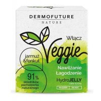 DERMOFUTURE VEGGIE HydroJelly Jarmuż & Fenkuł krem - żel do cery suchej 50 ml