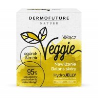 DERMOFUTURE VEGGIE HydroJelly Ogórek & Imbir krem-żel do cery tłustej i miesz. 50ml