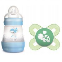 MAM ANTI-COLIC Butelka 0+ antykolkowa 130ml NIEBIESKA