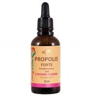 MYVITA Propolis Forte bezalkoholowy 10% z miodem manuka krople 50 ml