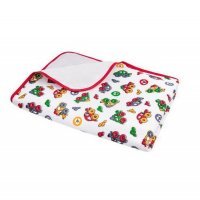 AKUKU Podkład frotte z ceratą AUTA (A1043)