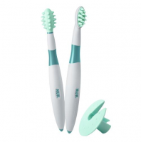 NUK Zestaw szczoteczek edukacyjnych 2 sztuki (256.205)