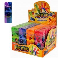 FLIC' N' LIC Lizak Trzask witaminowy dla dzieci o smaku JAGODOWYM 1 sztuka