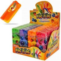 FLIC' N' LIC Lizak Trzask witaminowy dla dzieci o smaku POMARAŃCZOWYM 1 sztuka