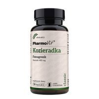 PHARMOVIT Kozieradka FENUGREEK 400 mg 90 kapsułek