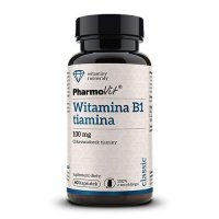 PHARMOVIT Witamina B1 tiamina 100mg, 60 kaps.