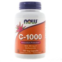 NOW FOODS Witamina C-1000 + bioflawonoidy + rutyna 100 kapsułek