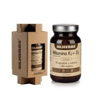 SOLHERBS Witamina K2 + D3 60 kapsułek