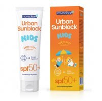 NOVACLEAR URBAN SUNBLOCK KIDS SPF50+ krem ochronny dla dzieci od 3 roku życia 125 ml