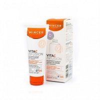MINCER PHARMA VITA C INFUSION Maska rozświetlająca do twarzy w kremie nr 615 75 ml