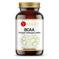 YANGO BCAA L-leucyna, L-izoleucyna, L-walina 90 kapsułek