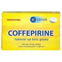Coffepirine Tabletki od bólu głowy, 6tabl.