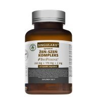 SINGULARIS SUPERIOR ŻEŃ-SZEŃ KOMPLEKS BIOPERINE 60 kapsułek