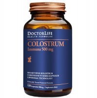 DOCTOR LIFE Colostum Immuna 500mg 120 kapsułek