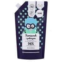 YOPE REFILL PACK Mydło dla dzieci w płynie RUMIANIEK i POKRZYWA opakowanie uzupełniające 400 ml
