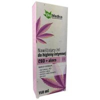 EKAMEDICA Nawilżający żel do higieny intymnej CBD + aloes 150 ml