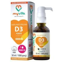MyVita Naturalna Witamina D3 4000 IU, 50 ml