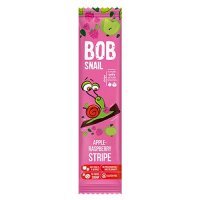 BOB SNAIL Przekąska jabłkowo-malinowa bez dodatku cukru14 g