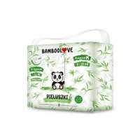 BAMBOOLOVE Pieluszki jednorazowe bambusowe M (6-11 kg) 24 sztuki
