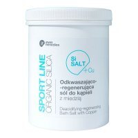 INVEX REMEDIES SiSALT+Cu Sport Line Odkwaszająco-regenerująca sól do kąpieli z miedzią, 1500 g