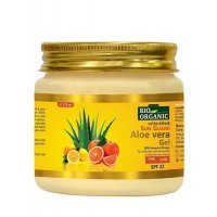 INDUS VALLEY BIO ORGANIC Naturalny krem aloesowy przeciwsłoneczny SPF 22 175 ml