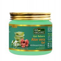INDUS VALLEY BIO ORGANIC Regenerujący żel aloesowy do włosów 175 ml