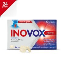 INOVOX ULTRA pastylki o smaku miętowym 24 sztuki