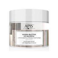 Apis Inspiration Maska błotna do włosów z minerałami z Morza Martwego, 200 ml