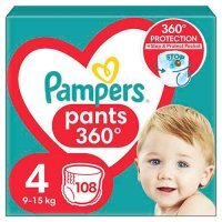 PAMPERS PANTS 4 (8-14kg) 108 sztuk NEW