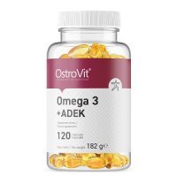 OSTROVIT Omega 3 + ADEK 120 kapsułek