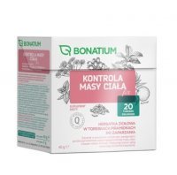 BONATIUM Kontrola Masy Ciała herbatka ziołowa 30 saszetek po 2 g