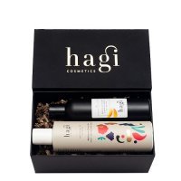 HAGI Naturalny zestaw prezentowy Owocowo (Żel do mycia 300 ml i Balsam 200 ml)