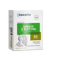 NOVATIV SKRZYP z biotyną complex 60 kapsułek