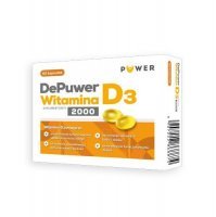 DEPUWER FORTE Witamina D3 4000 60 kapsułek