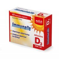 Immunalis Witamina D3 2000 60 kapsułek MADSON