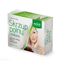 Skrzyp polny z biotyną 45 kapsułek MADSON